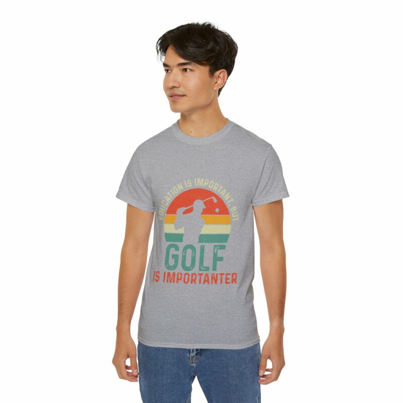 Merch Alliance Original - Vintage Golf is Importanter T-Shirt - Image 7