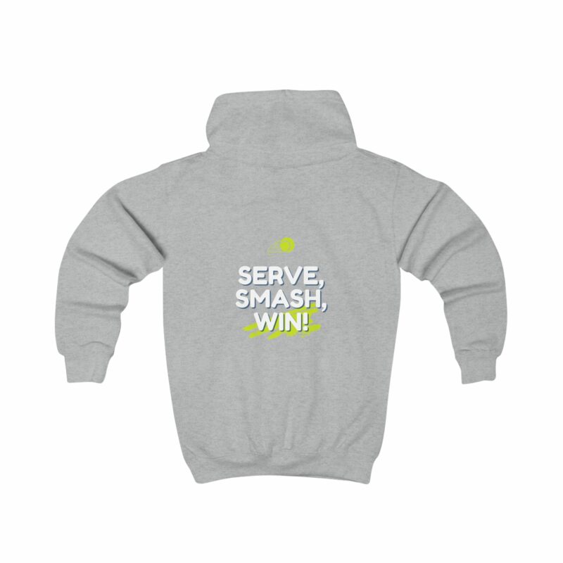 Merch Alliance Original - Tennis Kids Serve Smash Win Hoodie - Image 4