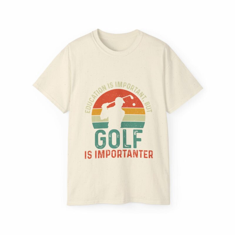 Merch Alliance Original - Vintage Golf is Importanter T-Shirt - Image 8