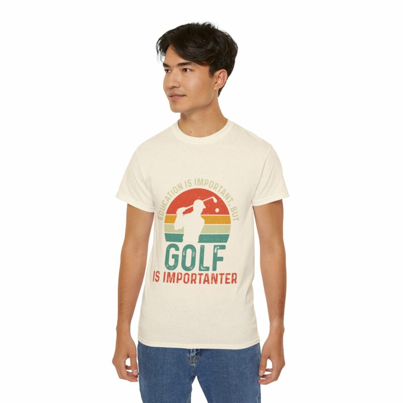 Merch Alliance Original - Vintage Golf is Importanter T-Shirt - Image 10