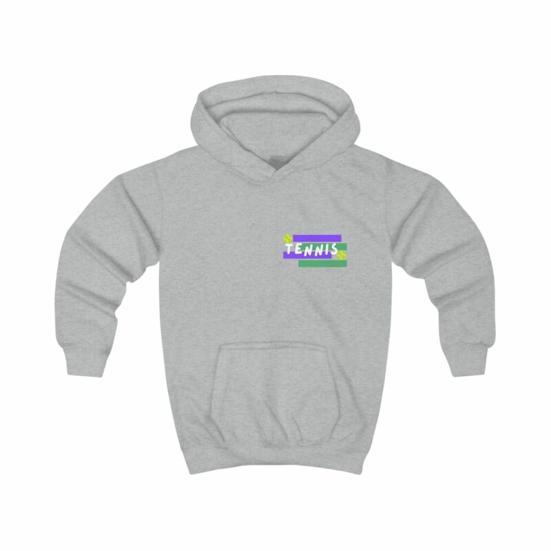 Merch Alliance Original - Tennis Kids Serve Smash Win Hoodie - Image 3