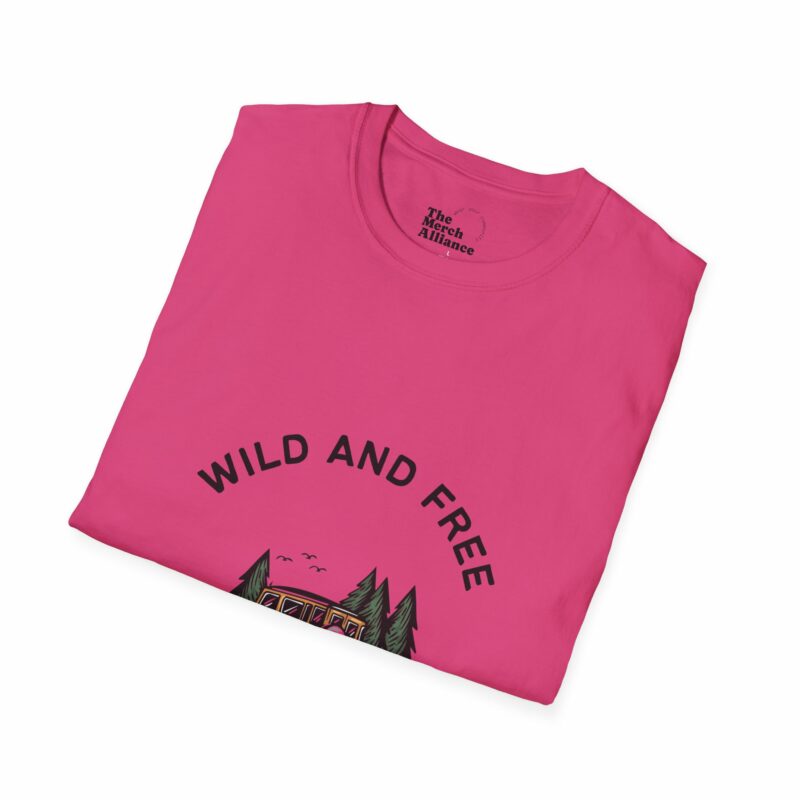 Merch Alliance Original - Wild and Free T Shirt - Image 60
