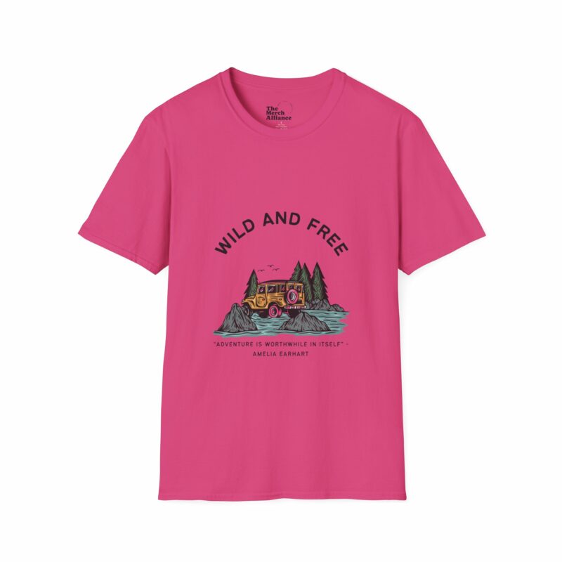Merch Alliance Original - Wild and Free T Shirt - Image 57
