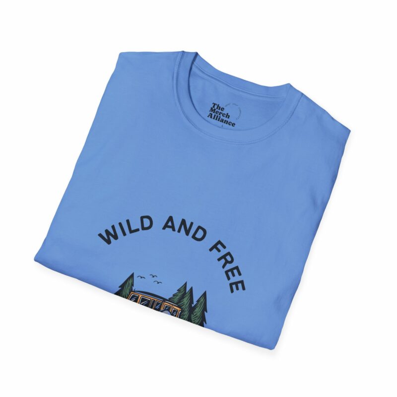 Merch Alliance Original - Wild and Free T Shirt - Image 36