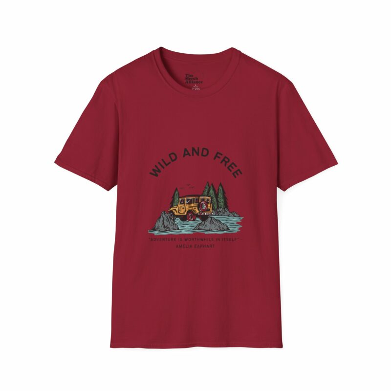 Merch Alliance Original - Wild and Free T Shirt - Image 61