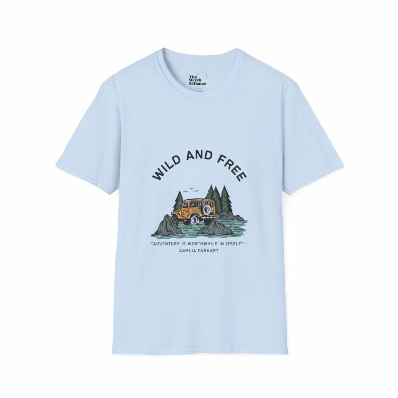 Merch Alliance Original - Wild and Free T Shirt - Image 29