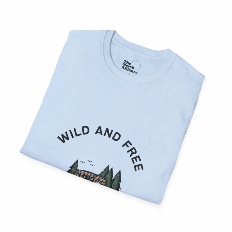 Merch Alliance Original - Wild and Free T Shirt - Image 32