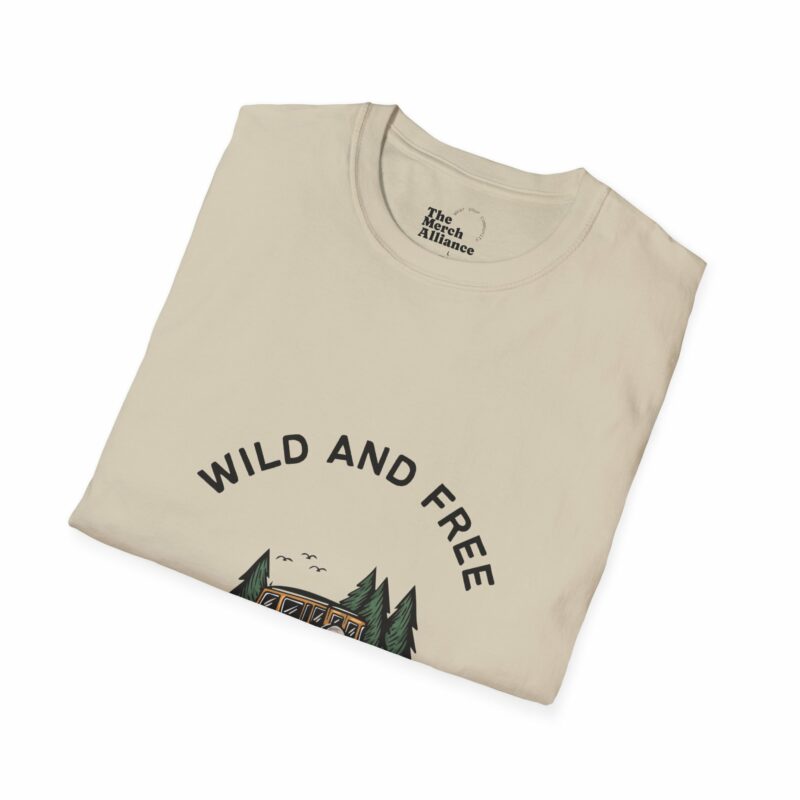 Merch Alliance Original - Wild and Free T Shirt - Image 8