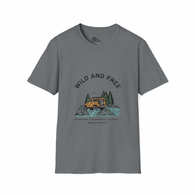 Merch Alliance Original - Wild and Free T Shirt - Image 17