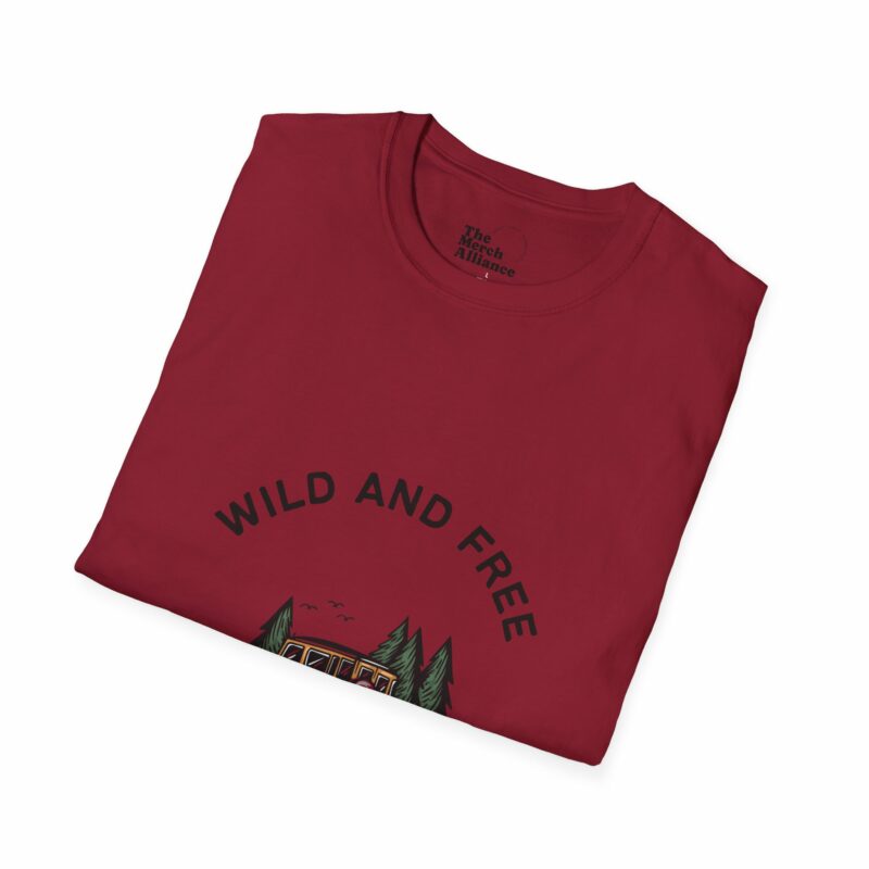 Merch Alliance Original - Wild and Free T Shirt - Image 64