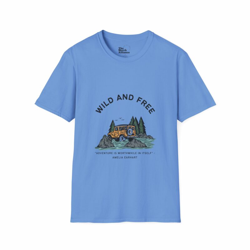 Merch Alliance Original - Wild and Free T Shirt - Image 33