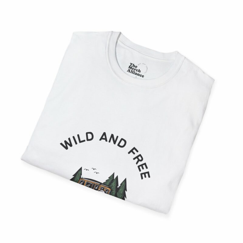 Merch Alliance Original - Wild and Free T Shirt - Image 4