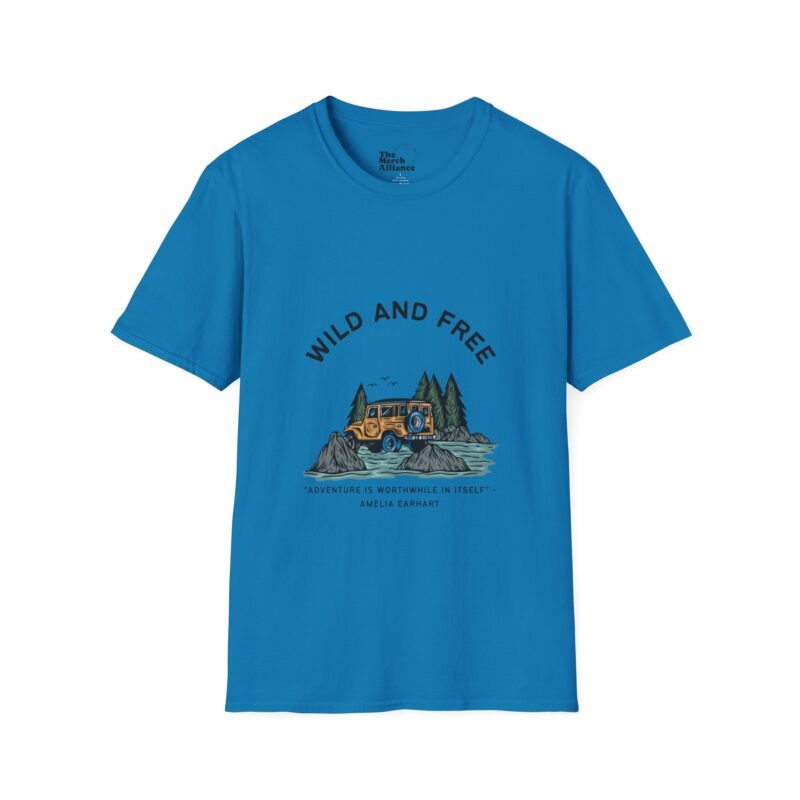 Merch Alliance Original - Wild and Free T Shirt - Image 41