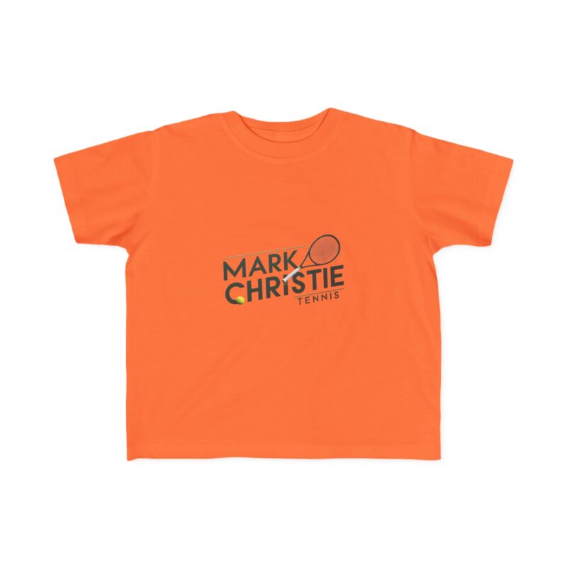 Mark Christie Tennis - Toddler T Shirt (ages 2-4) - Image 4