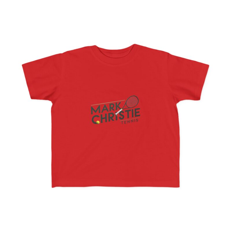 Mark Christie Tennis - Toddler T Shirt (ages 2-4) - Image 16