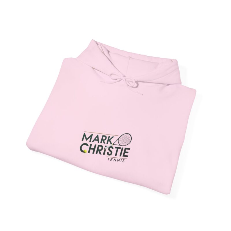 Mark Christie Tennis - Adult Unisex Hoodie - Unisex Heavy - Image 28