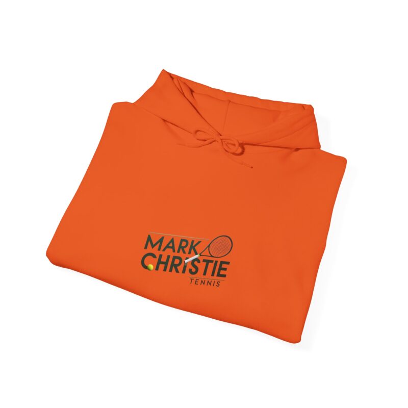 Mark Christie Tennis - Adult Unisex Hoodie - Unisex Heavy - Image 16