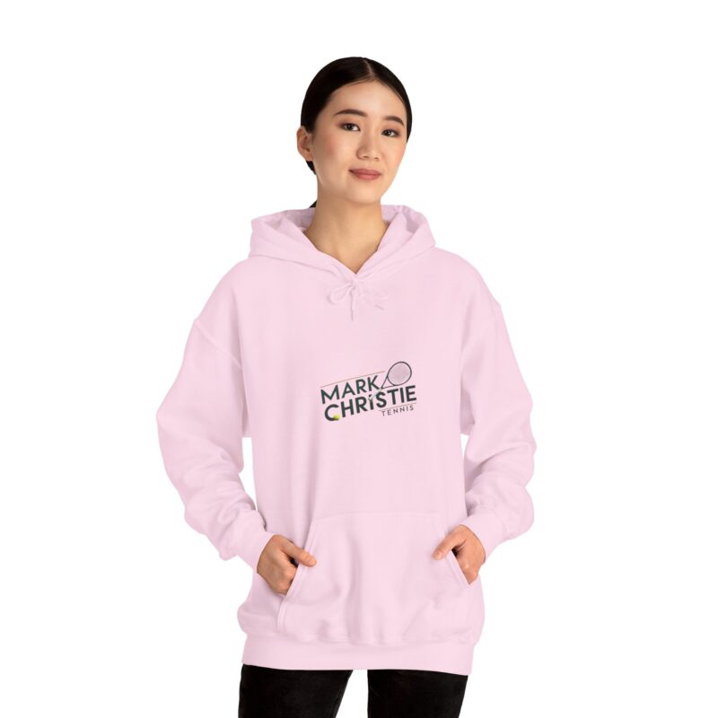 Mark Christie Tennis - Adult Unisex Hoodie - Unisex Heavy - Image 30