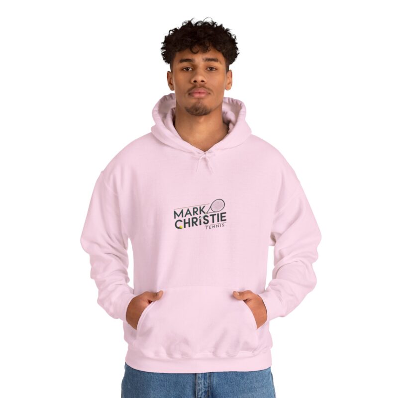 Mark Christie Tennis - Adult Unisex Hoodie - Unisex Heavy - Image 29