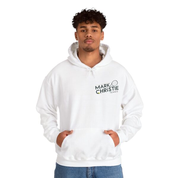 Mark Christie Tennis - Adult Unisex Hoodie [Front and Back logo]