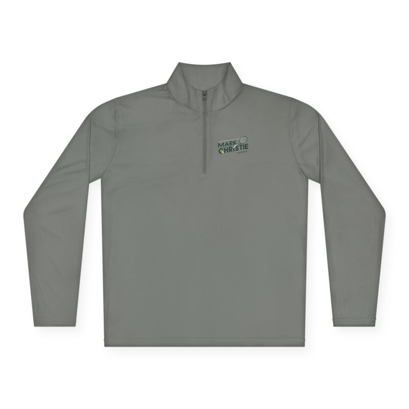 Mark Christie Tennis - Adult Unisex Quarter-Zip Pullover - Image 8