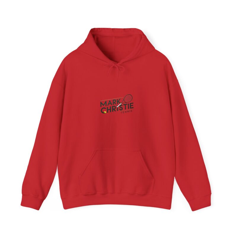 Mark Christie Tennis - Adult Unisex Hoodie - Unisex Heavy - Image 31