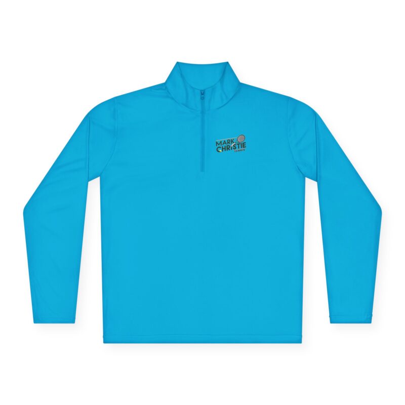 Mark Christie Tennis - Adult Unisex Quarter-Zip Pullover - Image 12