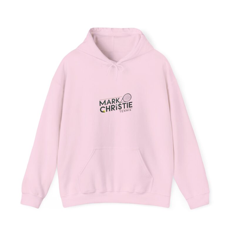 Mark Christie Tennis - Adult Unisex Hoodie - Unisex Heavy - Image 25