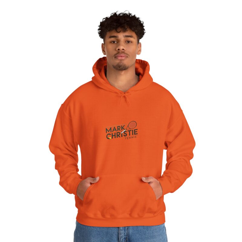 Mark Christie Tennis - Adult Unisex Hoodie - Unisex Heavy - Image 17