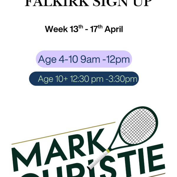 Easter Tennis Camp - Daily sign ups